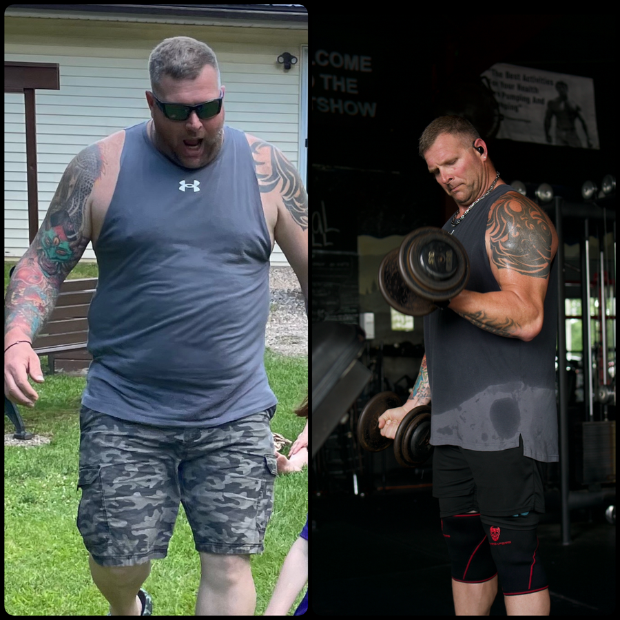 25 pound weight-loss transformation coached by Suave