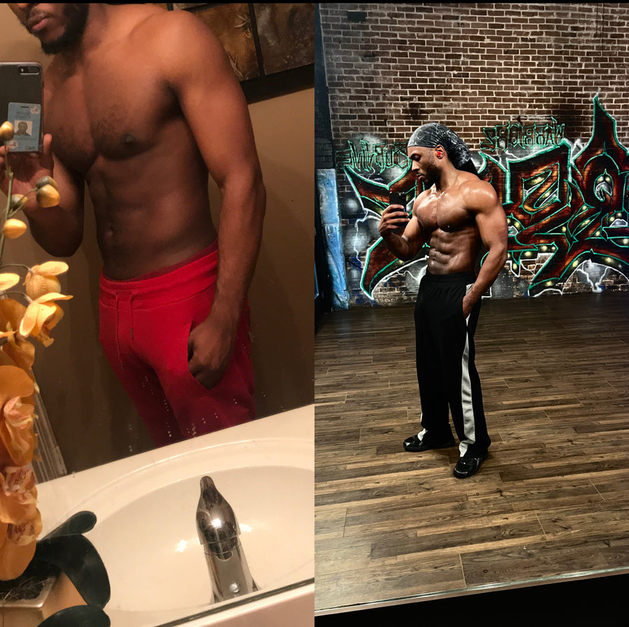 Member transformation coached by Suave