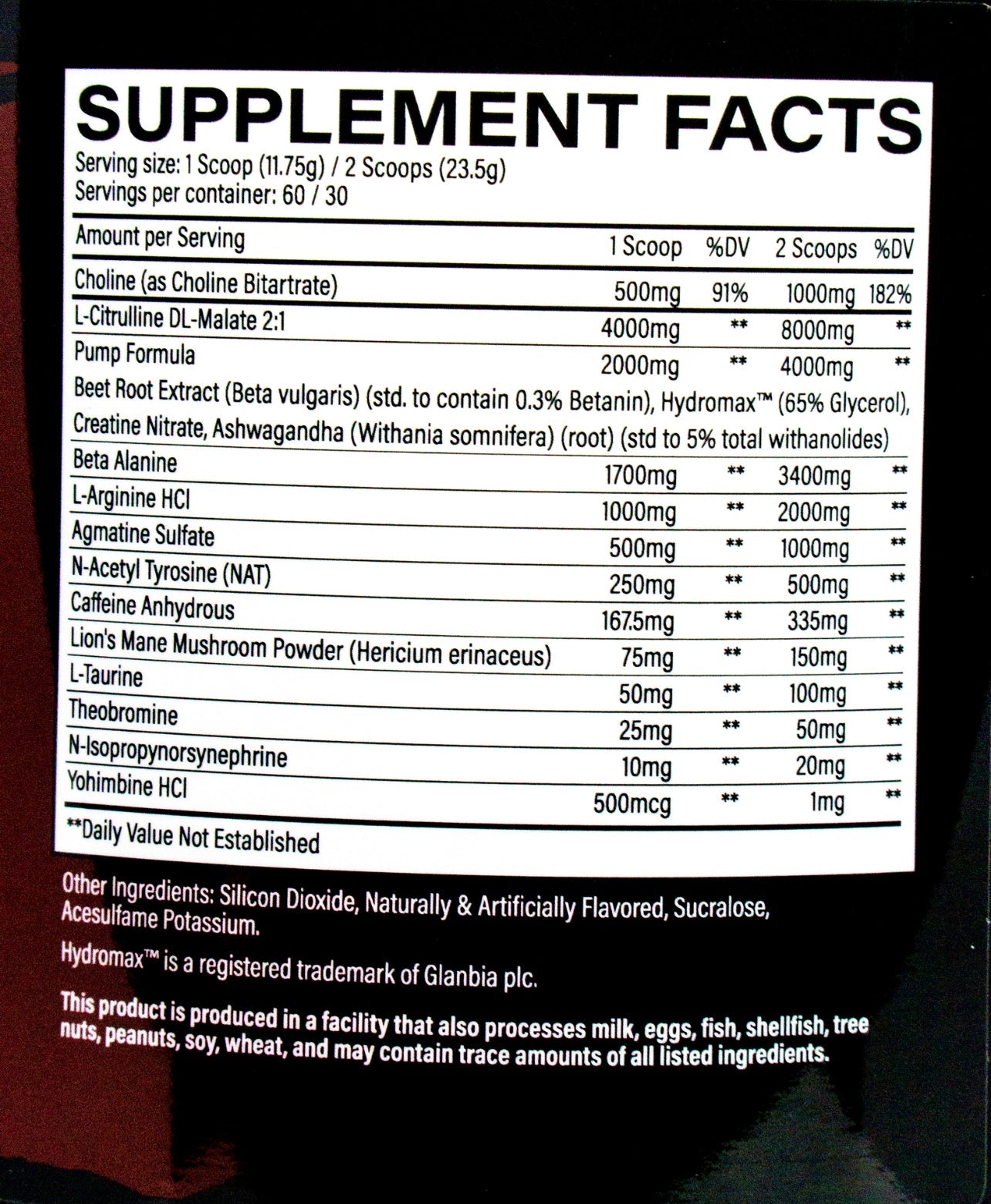 Alpha High Stimulate Pre-Workout ApexIntensity 