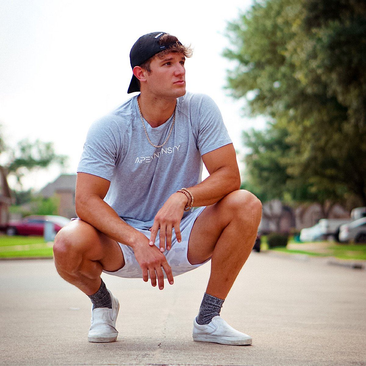 Simplistic Grey Tee ApexIntensity 